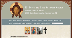 Desktop Screenshot of orthodoxcrossingville.org